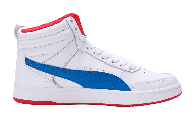 Order (Youth) Puma Rebound Street V2 Leather 'White Red' 363913-07