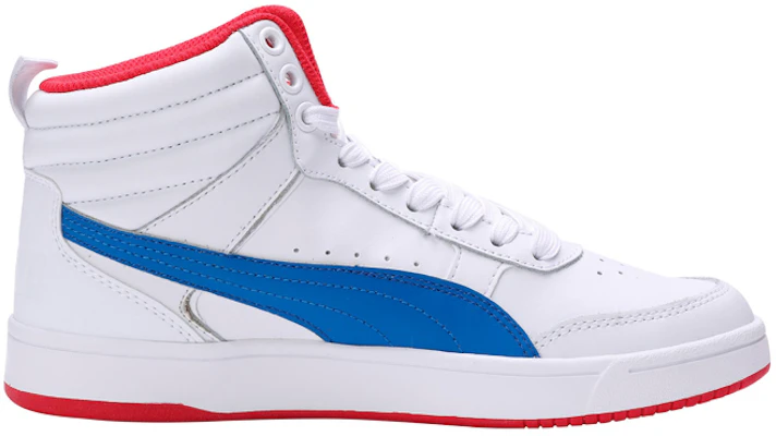 (Youth) Puma Rebound Street V2 Leather 'White Red' 363913-07 Order (Youth) Puma Rebound Street V2 Leather 'White Red' 363913-07