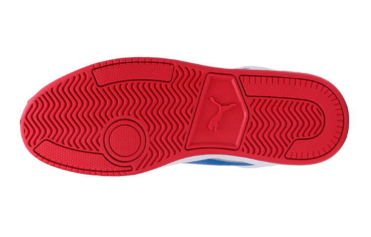 Purchase (Youth) Puma Rebound Street V2 Leather 'White Red' 363913-07