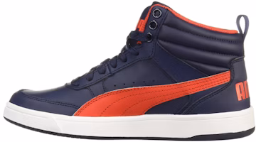 (Youth) Puma Rebound Street V2 Leather Mid 'Deep Blue' 363913-04 (Youth) Puma Rebound Street V2 Leather Mid 'Deep Blue' 363913-04