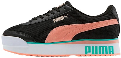 (Youth) Puma Roma Amor 'Black' 371867-02 (Youth) Puma Roma Amor 'Black' 371867-02