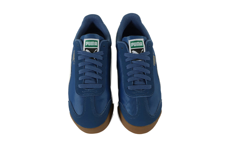 (PS) Puma Roma Basic Low-Top Sneakers K Blue/Green 圖 3