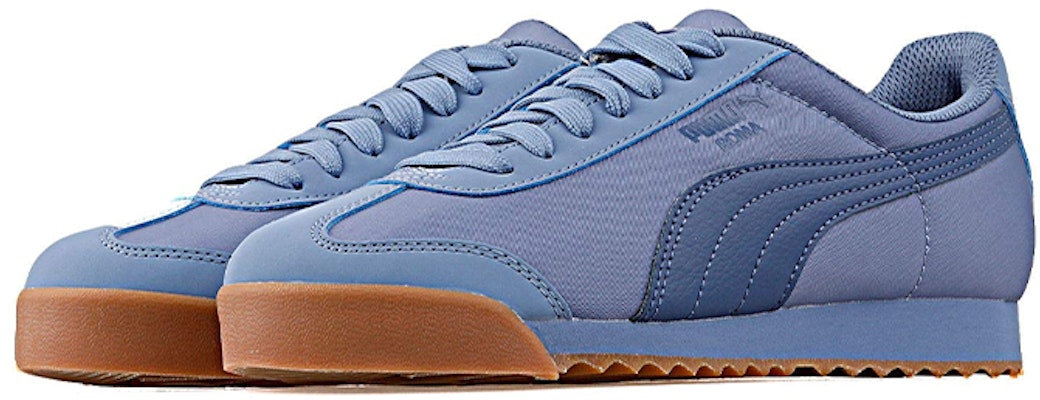 (PS) 푸마 로마 베이직 로우탑 스니커즈 (블루) 359841-13 Lookbook (PS) 푸마 로마 베이직 로우탑 스니커즈 (블루) 359841-13