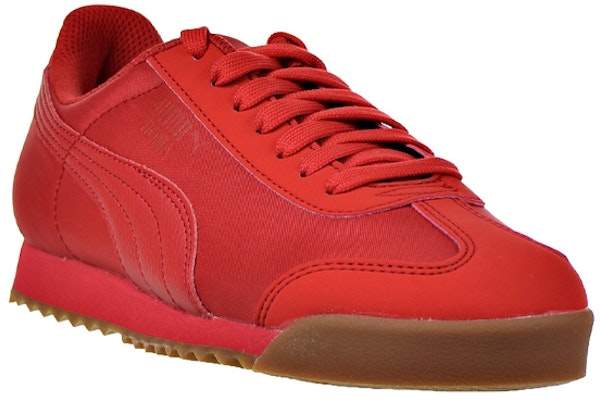 大童 Puma Roma Basic 耐磨防滑 低筒運動鞋 紅 Lookbook 大童 Puma Roma Basic 耐磨防滑 低筒運動鞋 紅