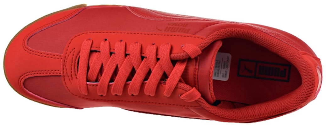 大童 Puma Roma Basic 耐磨防滑 低筒運動鞋 紅 Shop 大童 Puma Roma Basic 耐磨防滑 低筒運動鞋 紅