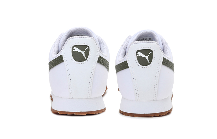 Shop (JR) プーマ ローマ ベーシック (白/緑) 359841-25