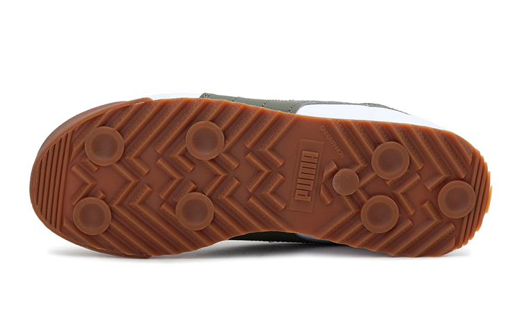 Purchase (JR) プーマ ローマ ベーシック (白/緑) 359841-25