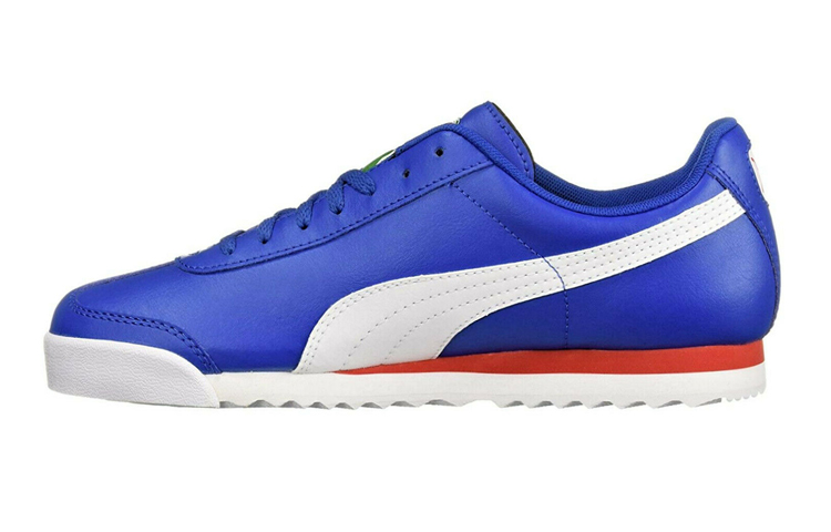 (Youth) Puma Roma Basic Jr 'Blue White' 354259-49