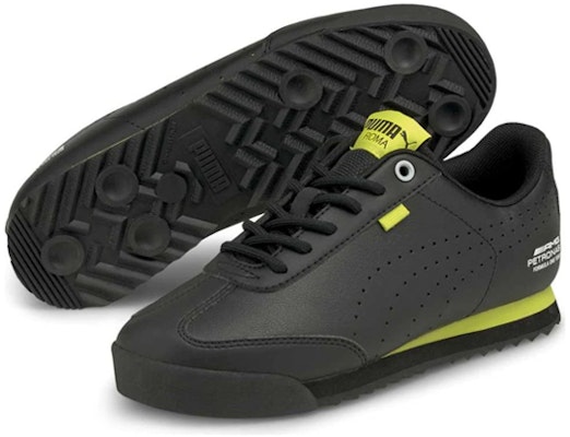 大童 Puma Roma Via Perf Tennis Jr 減震耐磨輕便低幫訓練鞋 黑 Shop 大童 Puma Roma Via Perf Tennis Jr 減震耐磨輕便低幫訓練鞋 黑