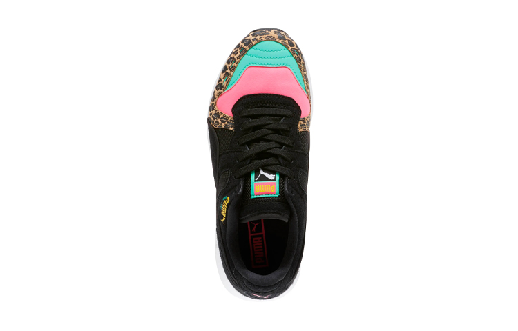 Lookbook (JR) Puma RS-100 Party Cheetah Jr ''Noir Rose Blanc'' 370802-01