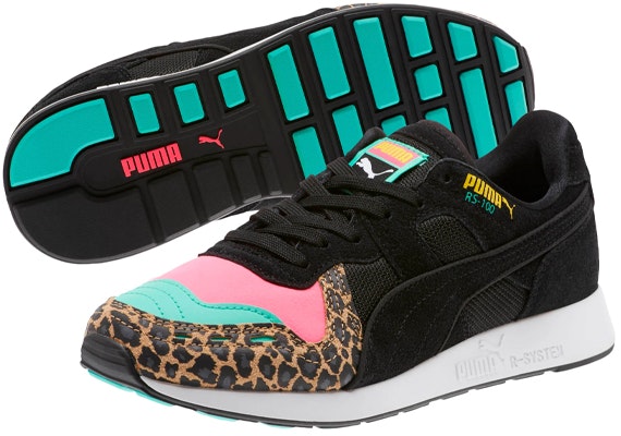 (Youth) Puma RS-100 Party Cheetah Jr 'Black Pink White' 370802-01 Purchase (Youth) Puma RS-100 Party Cheetah Jr 'Black Pink White' 370802-01
