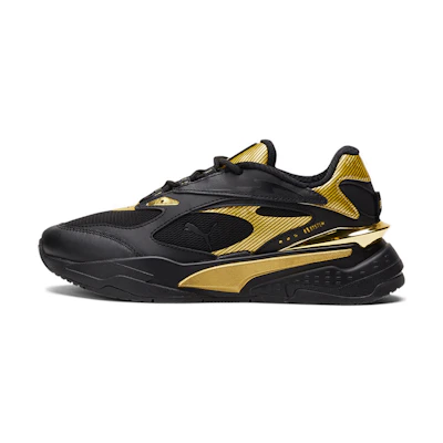 (Youth) Puma RS-Fast 'Black Gold Metal'