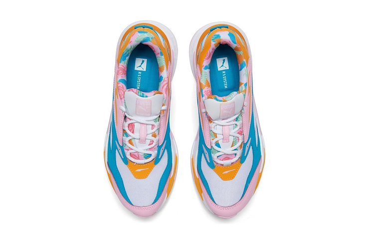 Lookbook (JR) Puma RS-Fast 'Putih Biru Merah Jambu' 382594-01