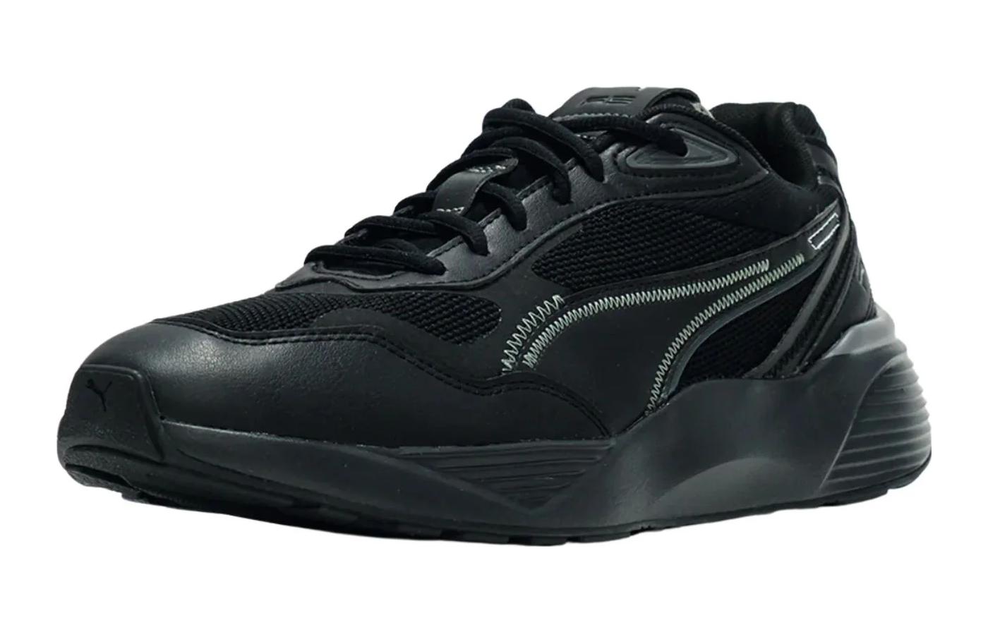 Order 兒童 PUMA Rs-Metric 舒適百搭 防滑耐磨 防滑耐磨 低筒 兒童跑步鞋 黑色