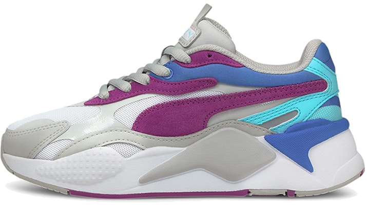 大童 Puma Rs-x³ Neon Flame 白藍紫 低筒運動鞋 Buy 大童 Puma Rs-x³ Neon Flame 白藍紫 低筒運動鞋