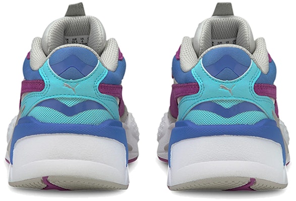 大童 Puma Rs-x³ Neon Flame 白藍紫 低筒運動鞋 Shop 大童 Puma Rs-x³ Neon Flame 白藍紫 低筒運動鞋