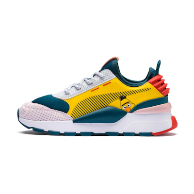 (PS) Puma Sesame Str 50 RS-0 Jr Running ShoesKids WhiteYellowRed 'White Yellow Red'