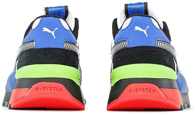 (Youth) Puma RS 2.0 'White Black Blue' 384351-01 Lookbook (Youth) Puma RS 2.0 'White Black Blue' 384351-01