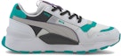 Order (JR) Puma RS 2.0 Futura Kasut Lari Rendah Hitam/Putih/Hijau 374418-02