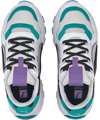 (Youth) Puma Rs 2.0 Futura Low Running Shoes Black/White/Green 374418-02 Lookbook (Youth) Puma Rs 2.0 Futura Low Running Shoes Black/White/Green 374418-02