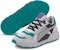 (JR) Puma RS 2.0 Futura Kasut Lari Rendah Hitam/Putih/Hijau 374418-02