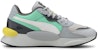 (JR) Puma Rs 9.8 Kasut Larian Rendah Hitam/Kelabu/Hijau 372060-02