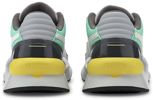 (Youth) Puma Rs 9.8 Fresh Low Top Running Shoes Black/Grey/Green 372060-02 Shop (Youth) Puma Rs 9.8 Fresh Low Top Running Shoes Black/Grey/Green 372060-02