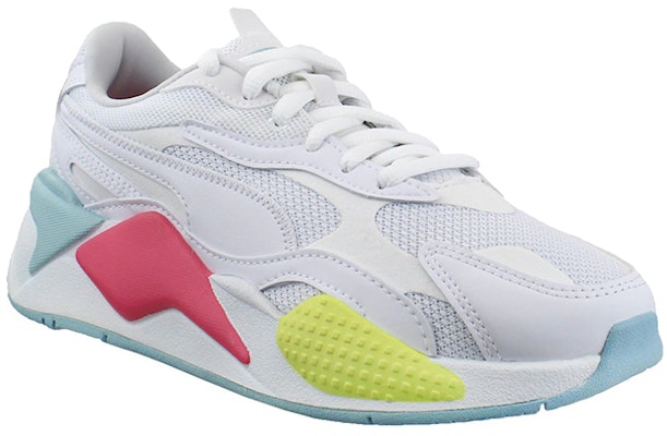 大童 Puma Rs-x3 皮質流行 白色 低筒運動鞋 Lookbook 大童 Puma Rs-x3 皮質流行 白色 低筒運動鞋