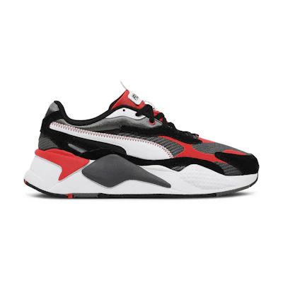 (Youth) Puma RS-X3 Twill Jr 'Castlerock Poppy Red'