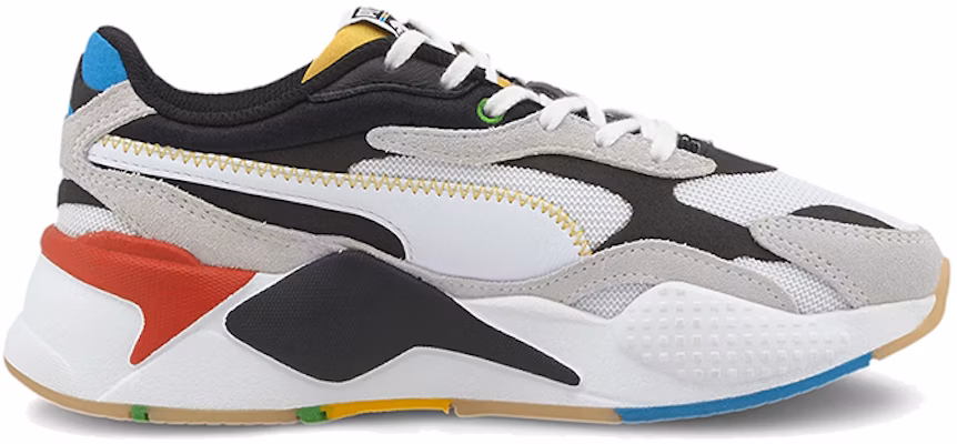 (Preschool) Puma Rs-x Big Boys Black White Red Low Tops Sports Shoe 'Black White Gray' 374498-01 Order (Preschool) Puma Rs-x Big Boys Black White Red Low Tops Sports Shoe 'Black White Gray' 374498-01