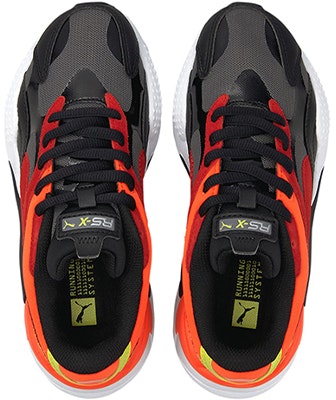 (PS) プーマ RS-X3 ネオンフレイム 黒赤白 368693-01 Lookbook (PS) プーマ RS-X3 ネオンフレイム 黒赤白 368693-01