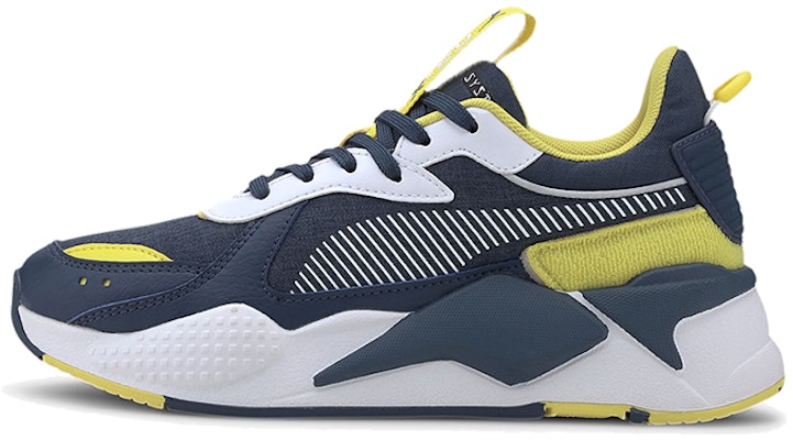 (Youth) Puma Rs-x Collegiate Low Running Shoes Blue/Yellow/ 'White' 371626-02 Buy (Youth) Puma Rs-x Collegiate Low Running Shoes Blue/Yellow/ 'White' 371626-02