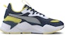 (JR) Puma Rs-x Collegiate Kasut Lari Rendah Biru/Kuning/'Putih' 371626-02