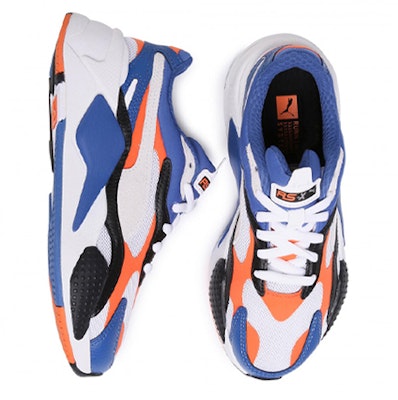 (JR) Puma RS-X³ Miracle Jr 'Putih Biru' 372912-01 Lookbook (JR) Puma RS-X³ Miracle Jr 'Putih Biru' 372912-01