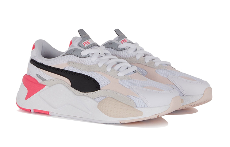 Lookbook (JR) 푸마 RS-X 퍼즐 (화이트/핑크/그레이) 372357-09