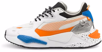 (Preschool) Puma RS-Z Astronauts Jr Low-Top Running Shoes K White/Orange/Blue 380900-01 (Preschool) Puma RS-Z Astronauts Jr Low-Top Running Shoes K White/Orange/Blue 380900-01