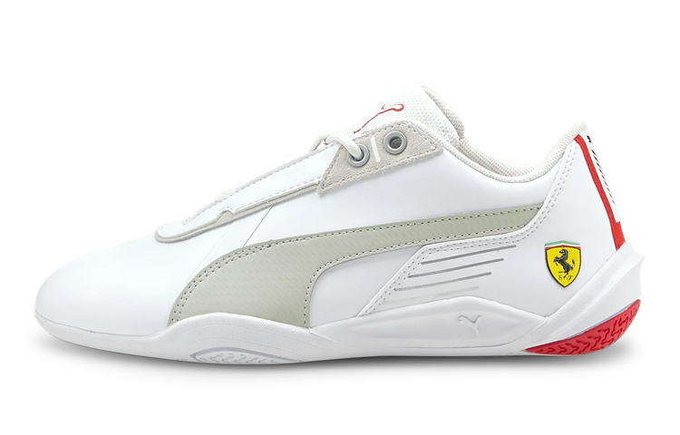 (Youth) Puma Scuderia Ferrari R-Cat Machina 'White Grey Red' 306886-02