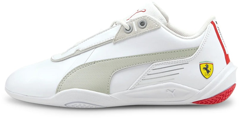 (Youth) Puma Scuderia Ferrari R-Cat Machina 'White Grey Red' 306886-02 Buy (Youth) Puma Scuderia Ferrari R-Cat Machina 'White Grey Red' 306886-02