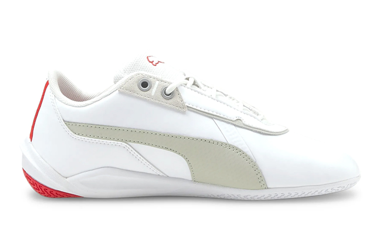 Order 大童 Puma Scuderia Ferrari R-Cat Machina 輕便舒適 賽車運動訓練鞋 白灰紅