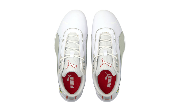 Lookbook 大童 Puma Scuderia Ferrari R-Cat Machina 輕便舒適 賽車運動訓練鞋 白灰紅