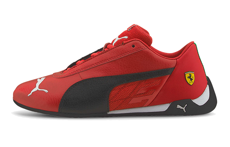 (Youth) Puma Scuderia Ferrari Race R-cat Low Top Running Shoes Red/Black 306546-01