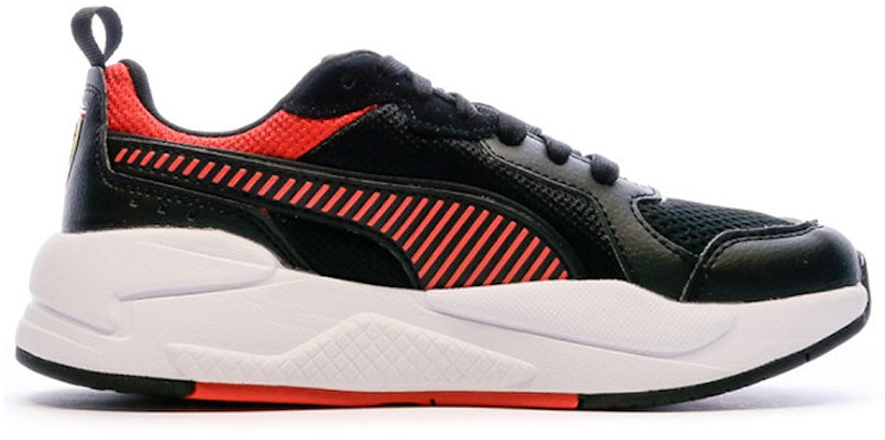 (Youth) Puma Scuderia Ferrari Race X-Ray 'Black White' 306697-01 Order (Youth) Puma Scuderia Ferrari Race X-Ray 'Black White' 306697-01