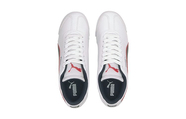 (Youth) Puma Scuderia Ferrari Roma Low Running Shoes Black/White/Red 圖 3