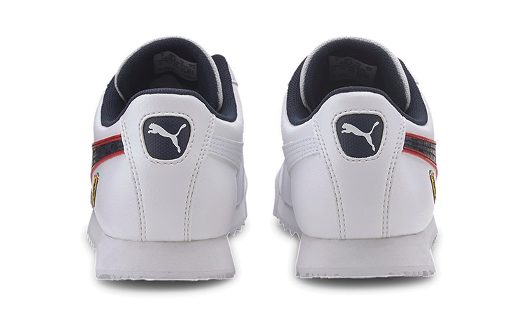 (Youth) Puma Scuderia Ferrari Roma Low Running Shoes Black/White/Red 圖 4