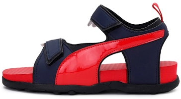 (Youth) Puma Shrek Jr Idp 'Blue Red Velcro Outdoor Open-Toe Flat Sports Sandals' 339842-01 (Youth) Puma Shrek Jr Idp 'Blue Red Velcro Outdoor Open-Toe Flat Sports Sandals' 339842-01