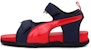 (Youth) Puma Shrek Jr Idp 'Blue Red Velcro Outdoor Open-Toe Flat Sports Sandals' 339842-01