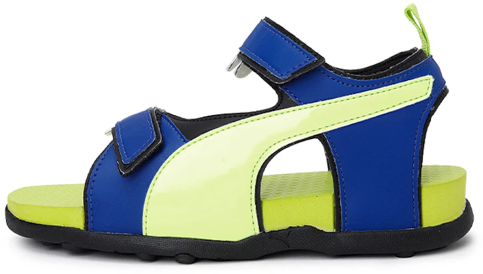 (JR) Puma Shrek Jr Idp ''Velcro Outdoor Open-Toe Sandalen Groen Blauw'' 339842-02 Buy (JR) Puma Shrek Jr Idp ''Velcro Outdoor Open-Toe Sandalen Groen Blauw'' 339842-02