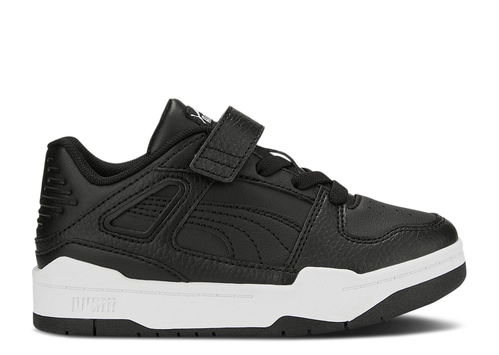 (Youth) Puma Slipstream Leather 'Black White' 387827-03