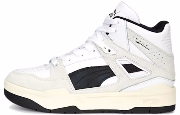 (JR) Puma Slipstream Mid Heritage 运动鞋 '白色 米色 黑色' 393057-01 Buy (JR) Puma Slipstream Mid Heritage 运动鞋 '白色 米色 黑色' 393057-01
