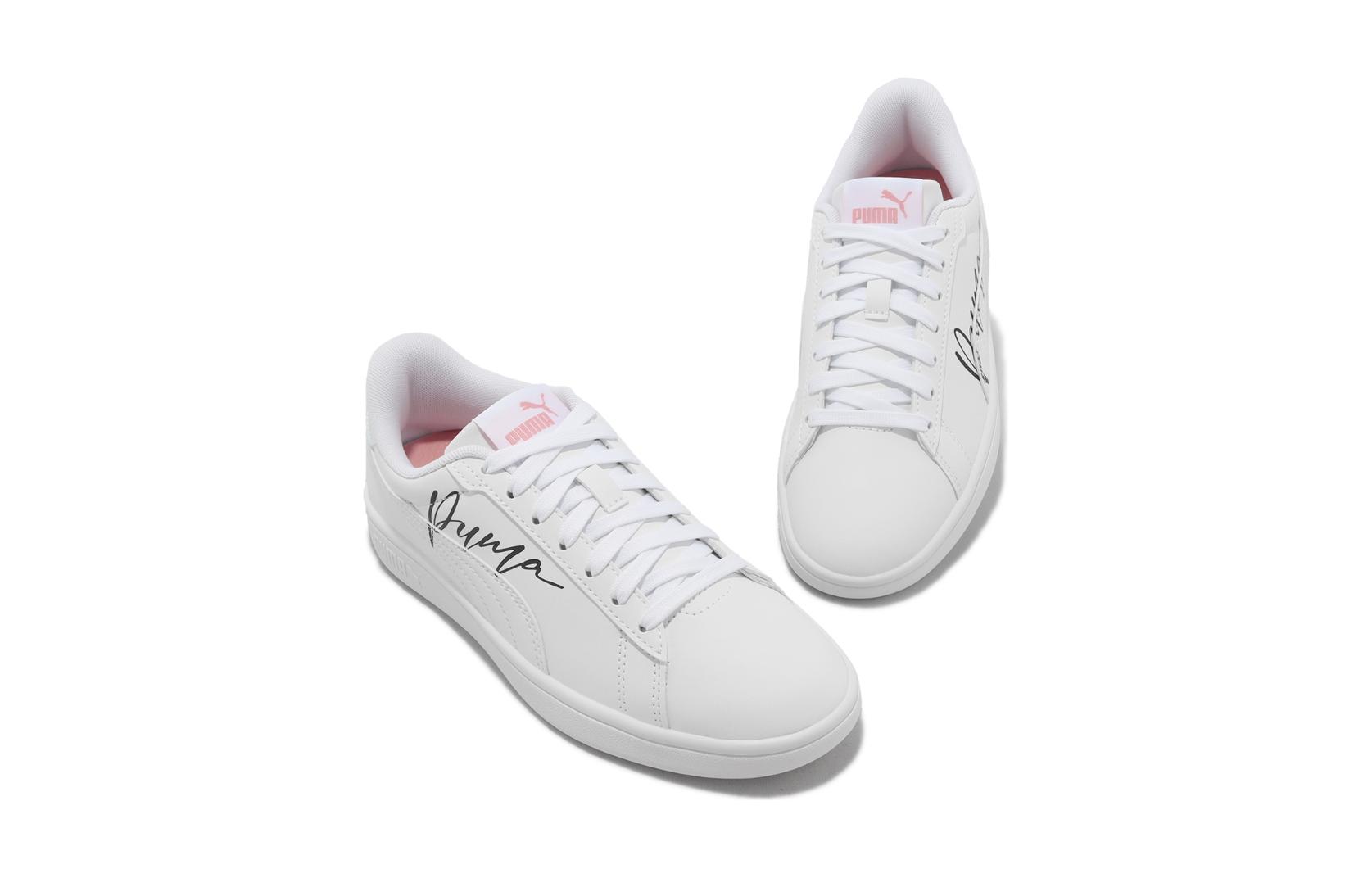 Shop (Youth) Puma Smash 3.0 Leather Big Kid 'Crystal' 392582-01